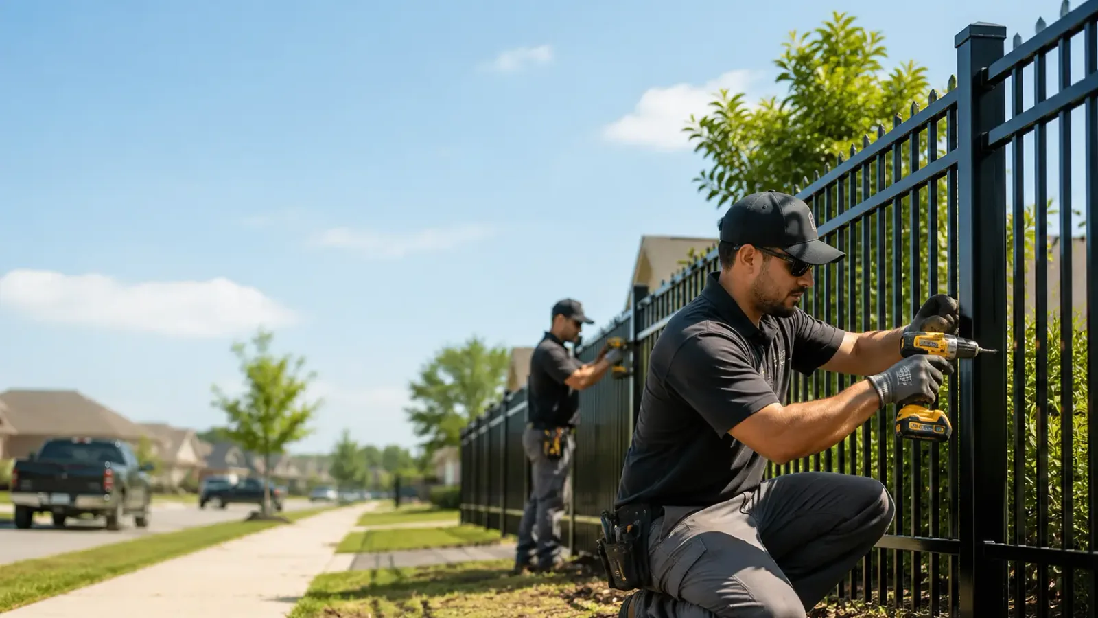 Metal Fence Installation in Irons, MI
